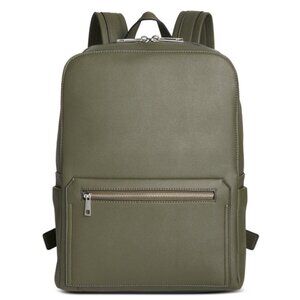 Alfani Men's Medium Backpack Green Modern Sleek Office Commute  Laptop Travel